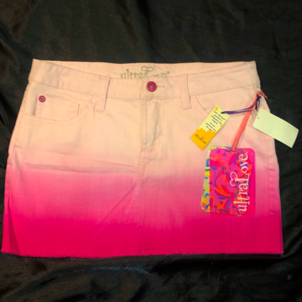😎 Dip-Dyed Mini Skirt